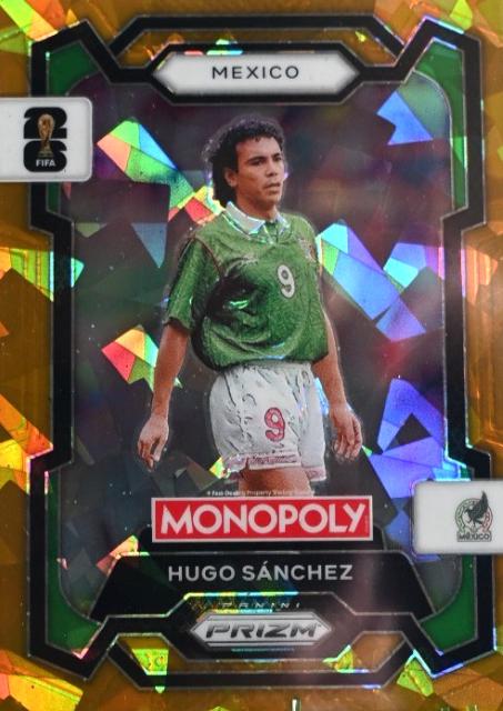 Hugo Sanchez [Gold Cracked Ice] #56