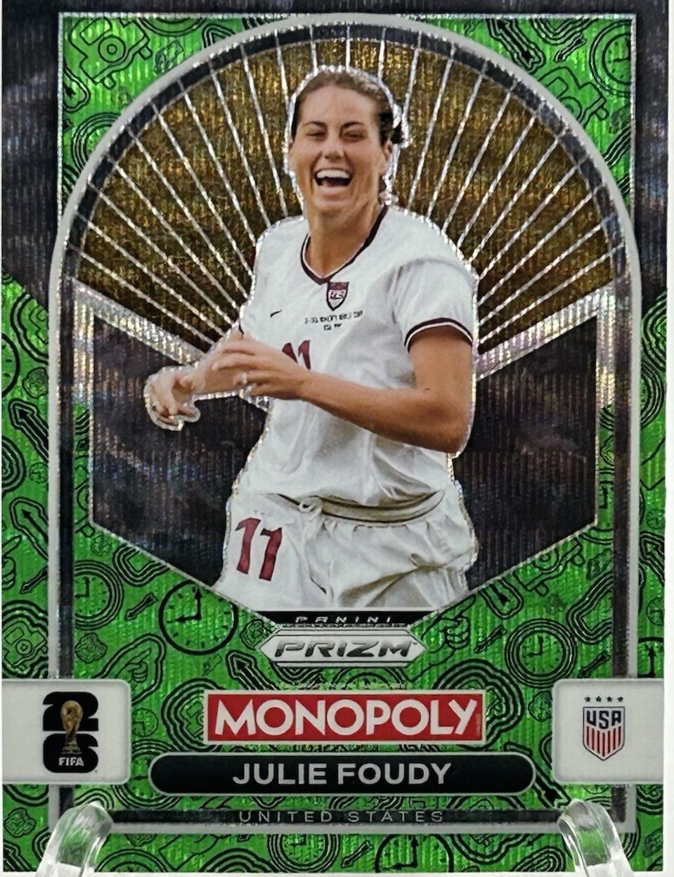 Julie Foudy [Four Corners Green Wave] #93