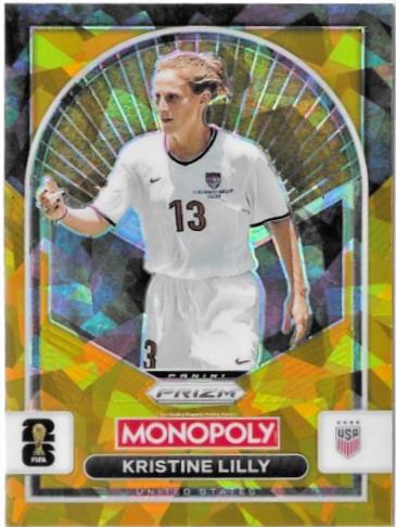 Kristine Lilly [Gold Cracked Ice] #87