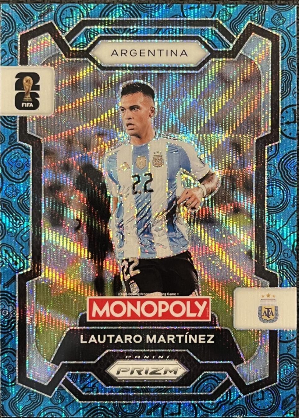 Lautaro Martinez [Four Corners Blue Wave] #2