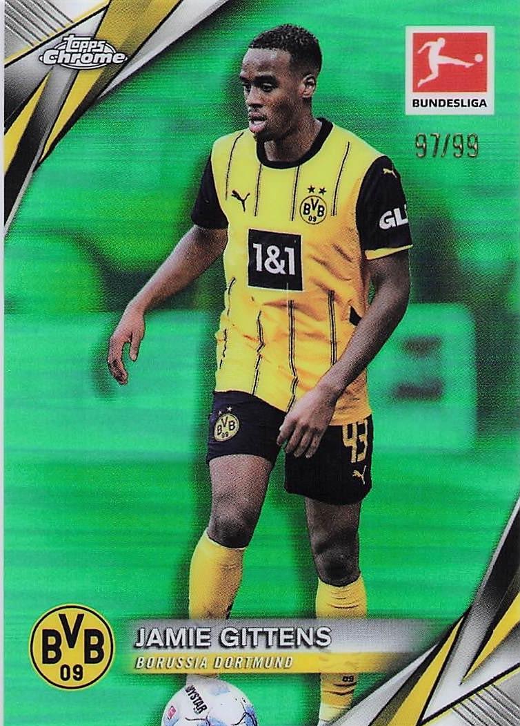 Jamie Gittens [Green Refractor] #26