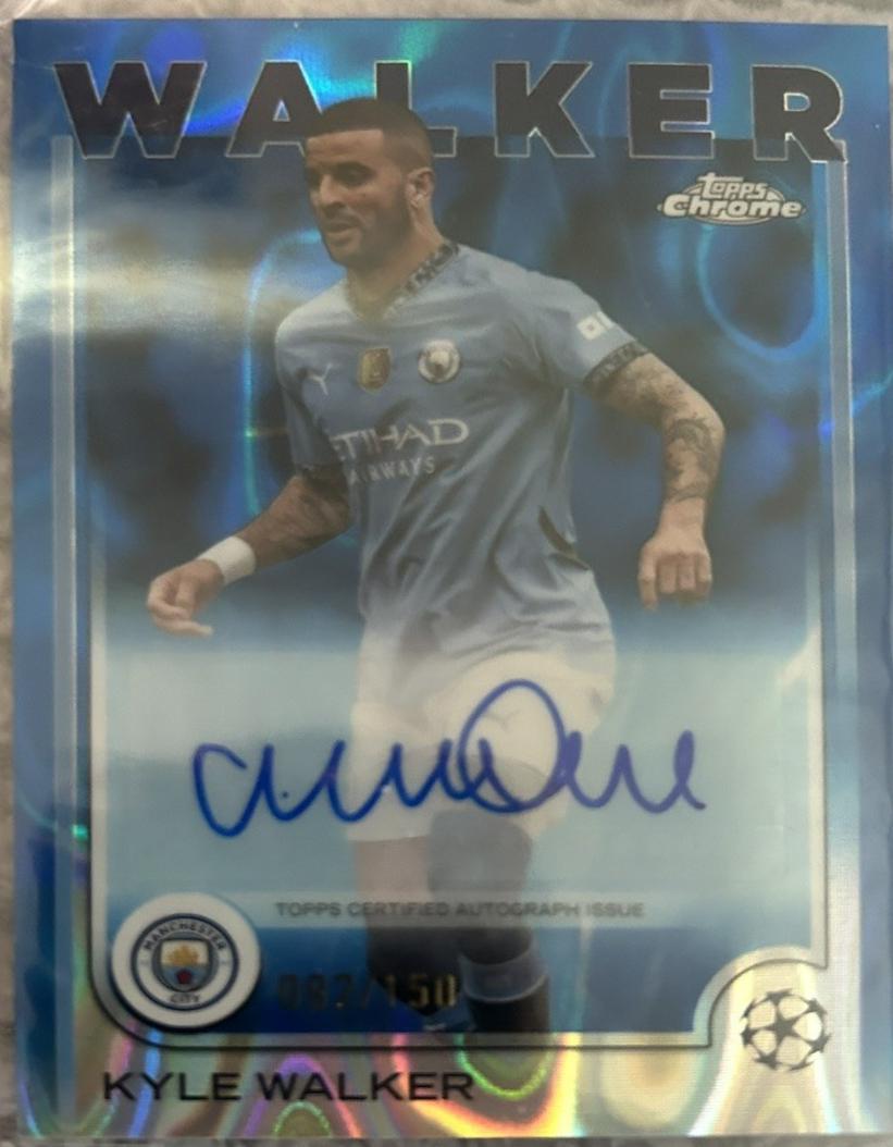 Kyle Walker [Blue Lava Refractor] #CA-WK