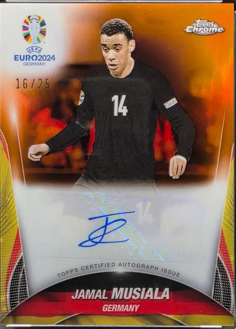 Jamal Musiala [Orange Refractor] #CA-JM