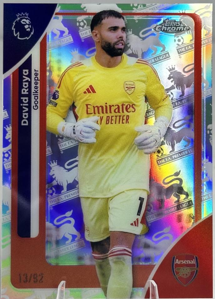 David Raya [Premier League Retrofractor] #17