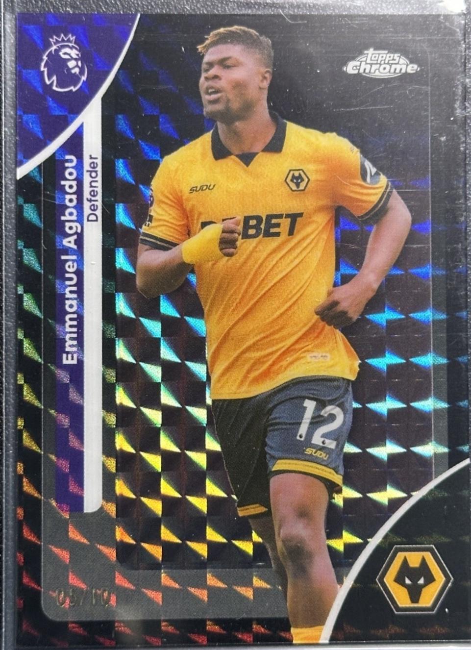 Emmanuel Agbadou [Black Refractor] #198