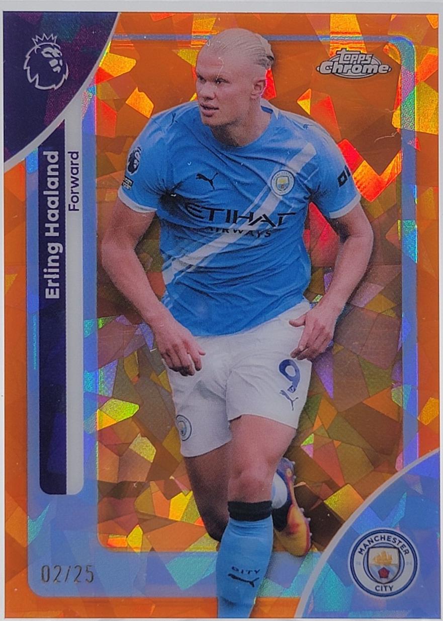 Erling Haaland [Orange Geometric] #125