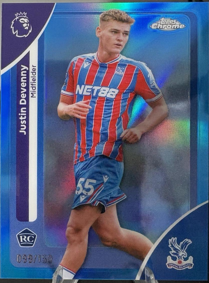 Justin Devenny [Blue Refractor] #71