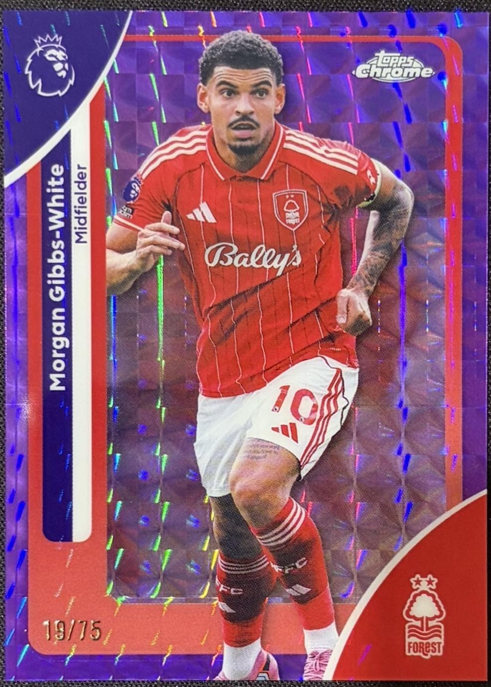 Morgan Gibbs-White [Purple Geometric] #154