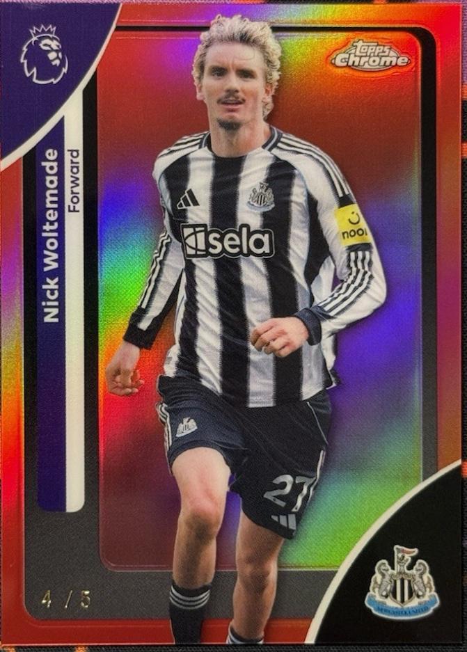 Nick Woltemade [Red Refractor] #145