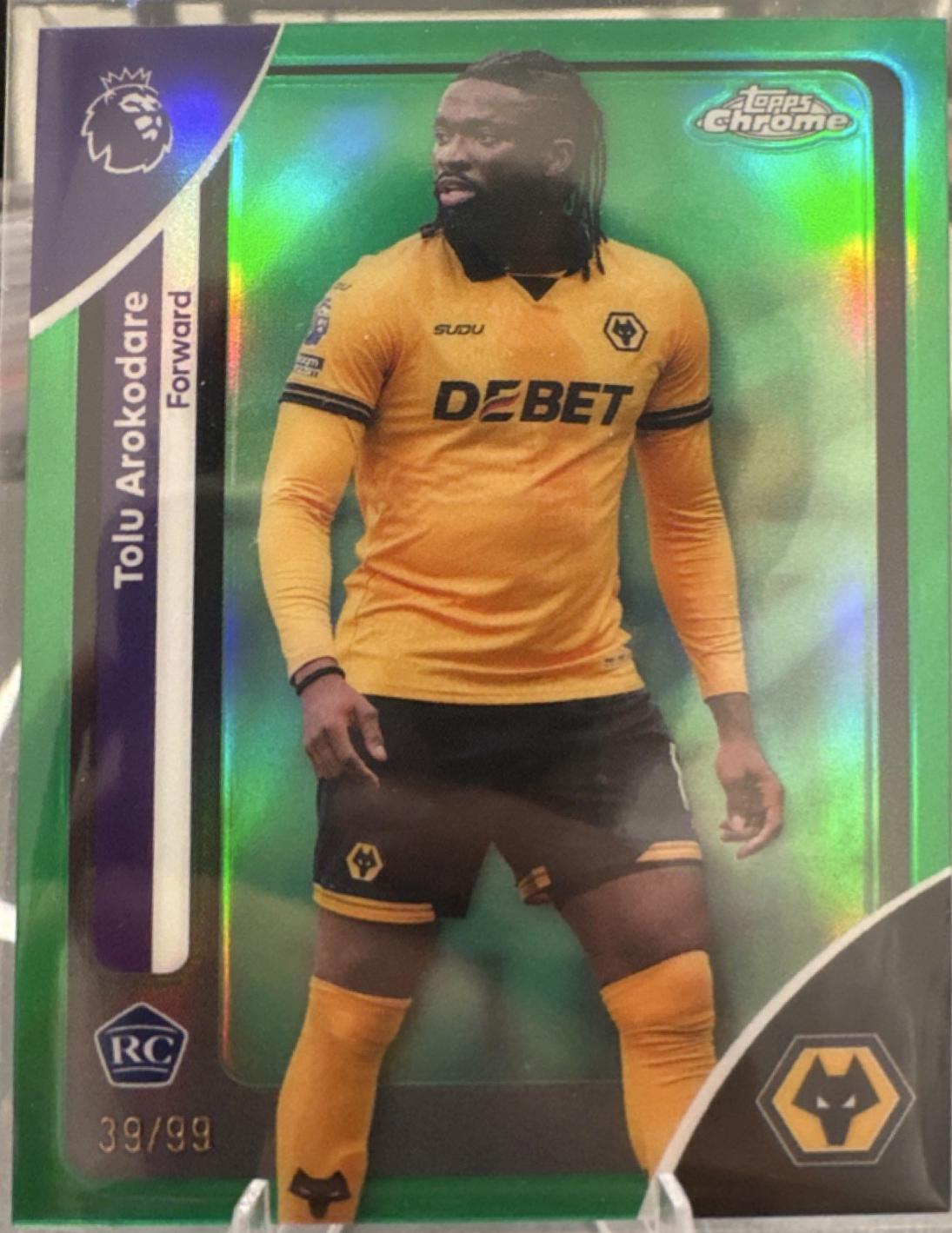 Tolu Arokodare [Green Refractor] #191