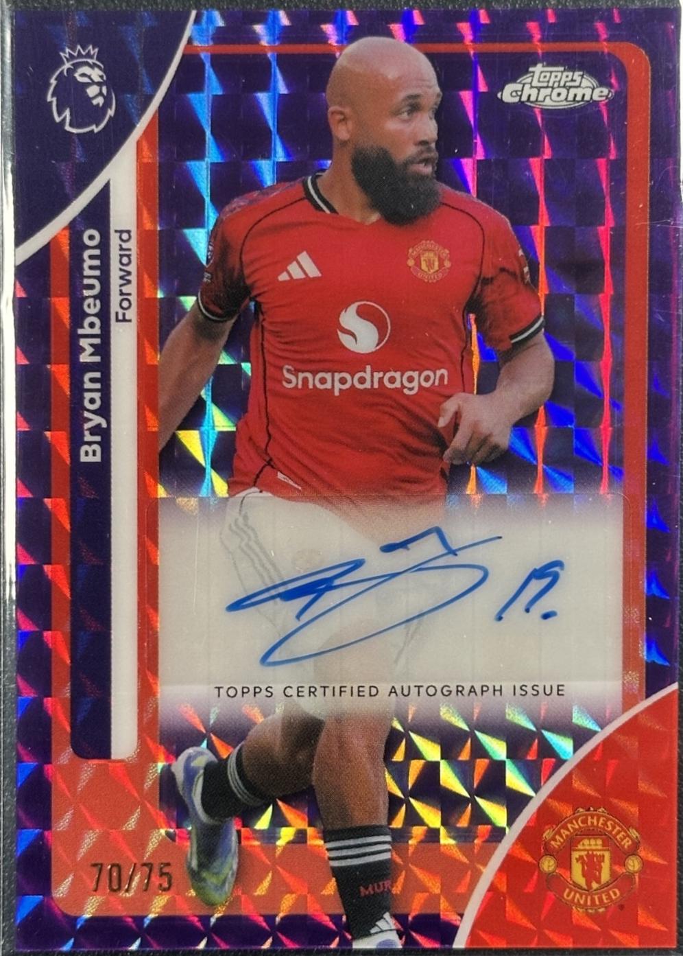 Bryan Mbeumo [Purple Refractor] #CA-BM