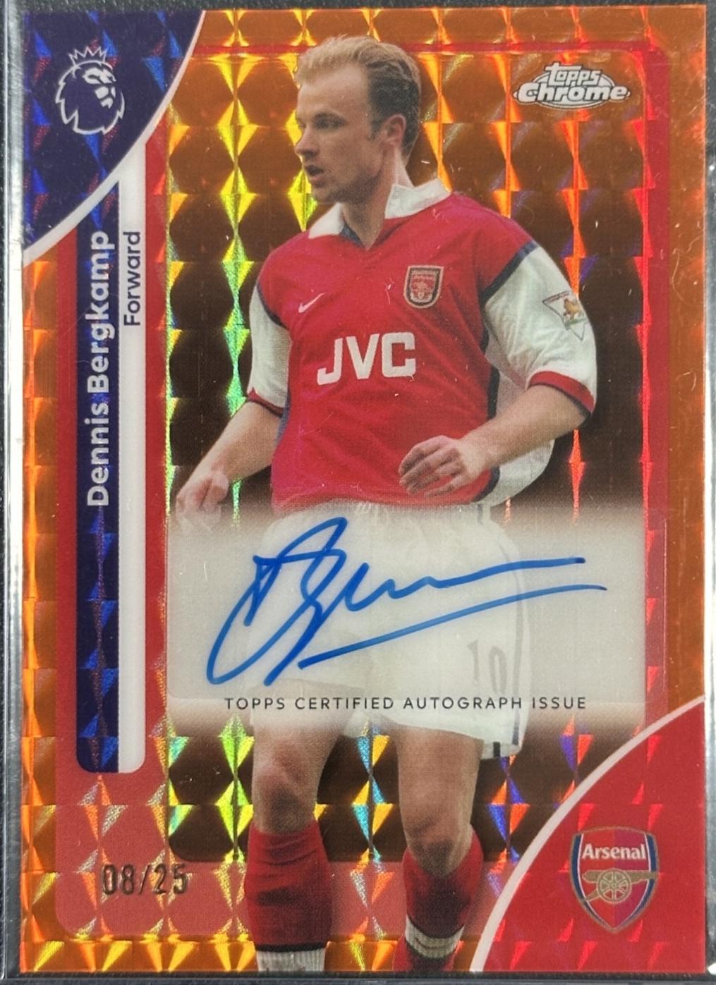 Dennis Bergkamp [Orange Refractor] #CA-DE