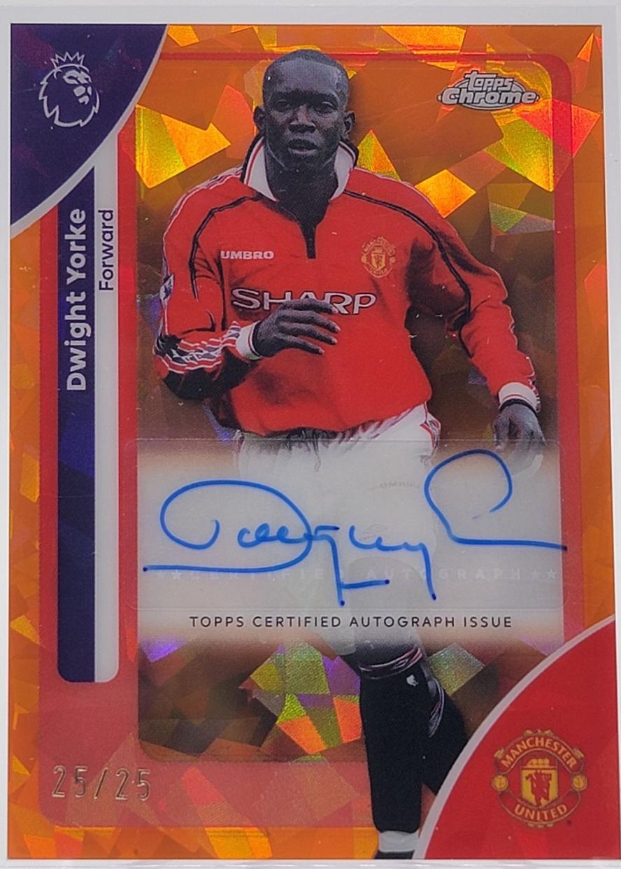 Dwight Yorke [Orange Refractor] #CA-DY