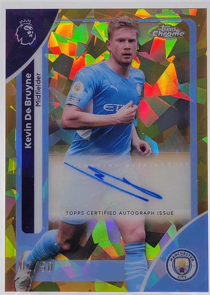 Kevin De Bruyne [Gold Refractor] #CA-KDB