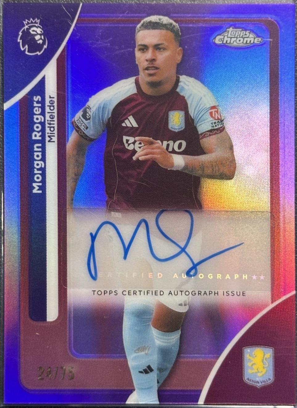 Morgan Rogers [Purple Refractor] #CA-RO