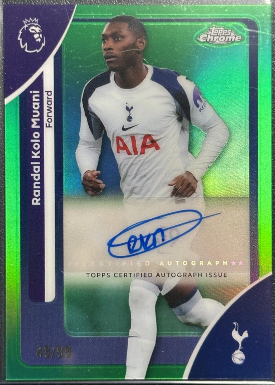 Randal Kolo Muani [Green Refractor] #CA-MI