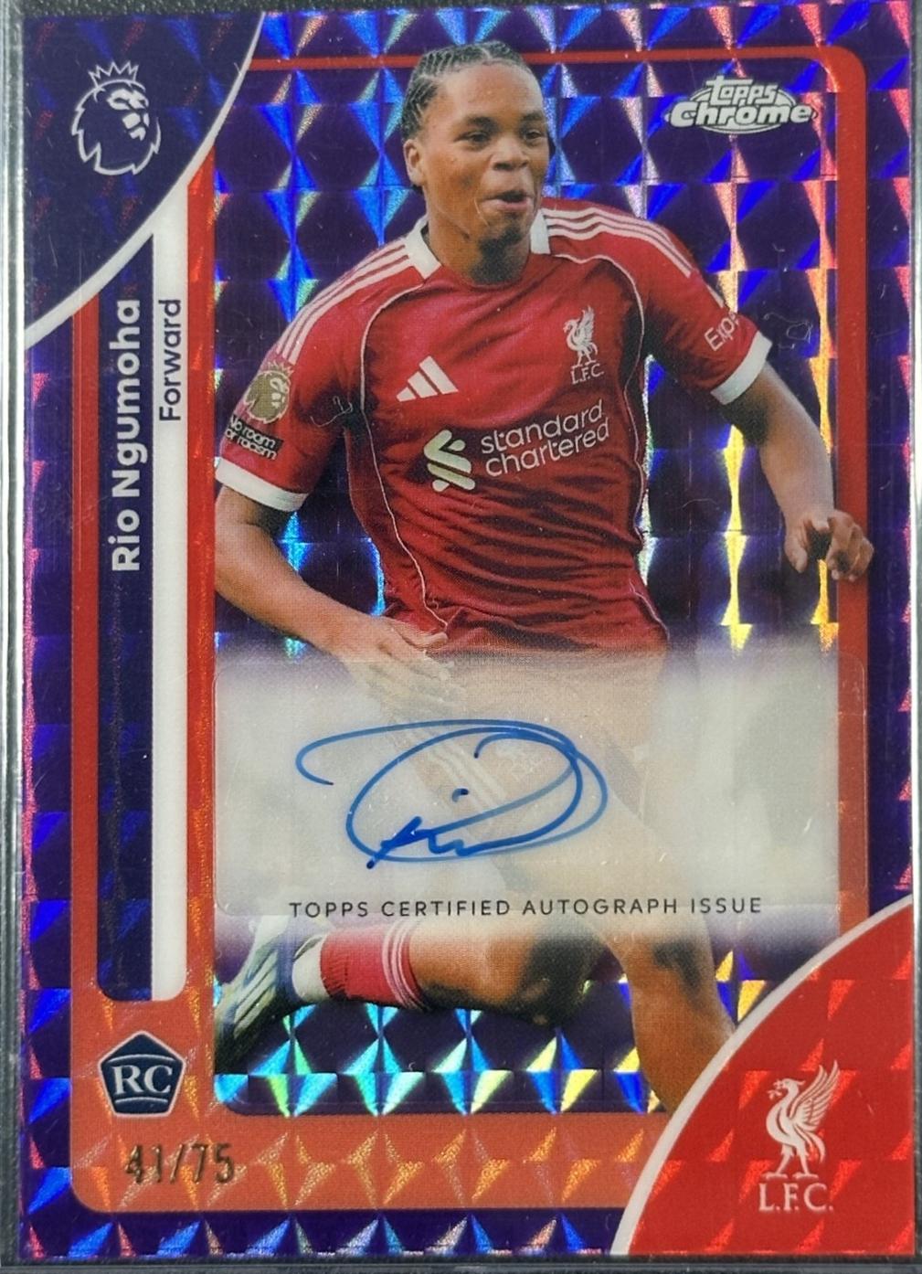 Rio Ngumoha [Purple Refractor] #CA-RN