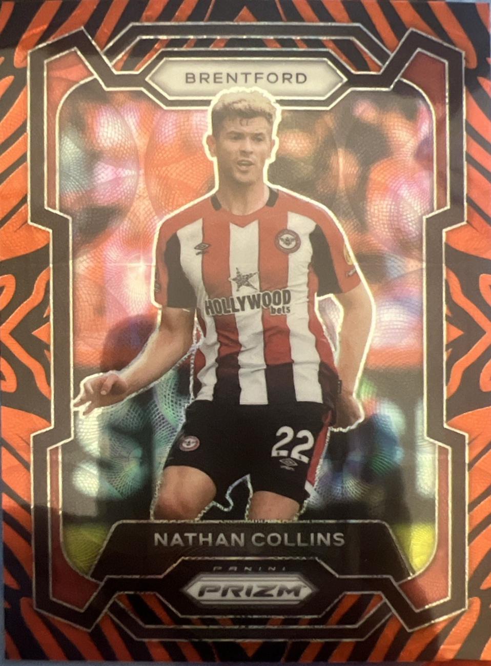 Nathan Collins [Purple White Stripes] #139