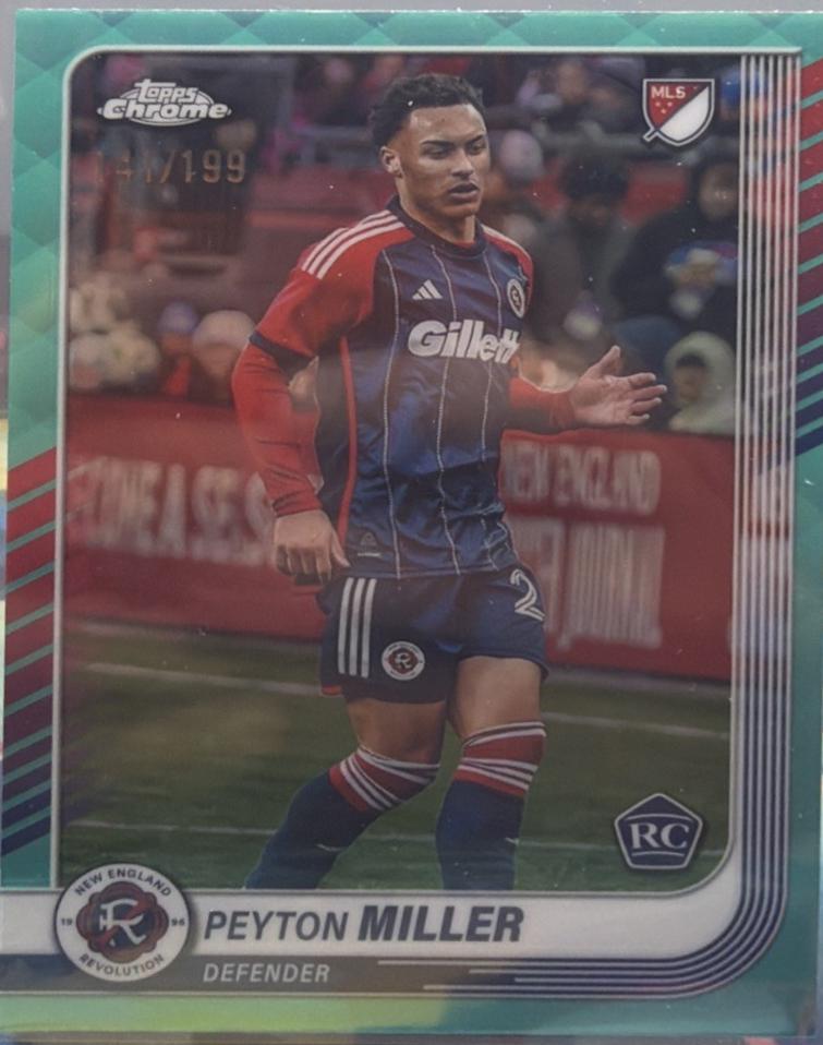 Peyton Miller [Aqua Refractor] #15