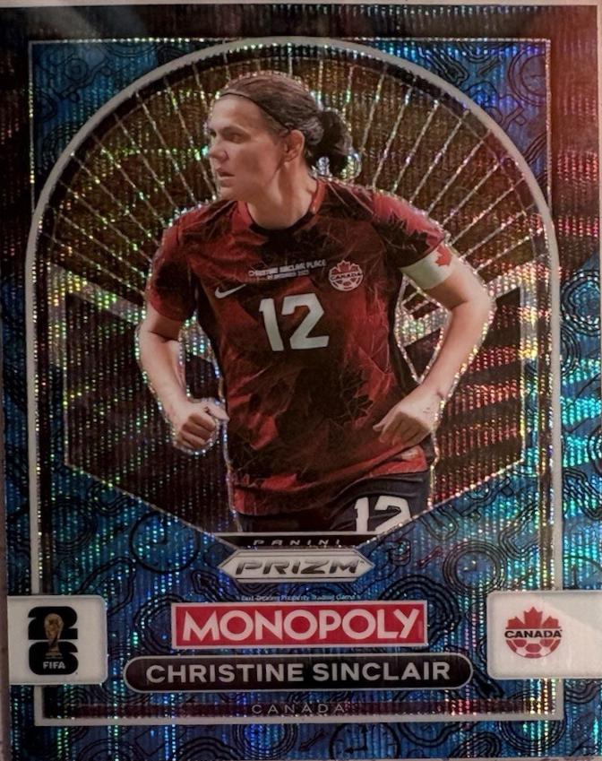 Christine Sinclair [Four Corners Blue Wave] #100