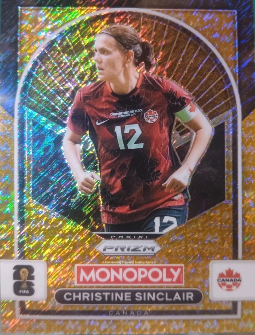 Christine Sinclair [Gold Big Money Shimmer] #100