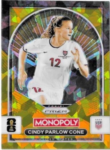 Cindy Parlow Cone [Gold Cracked Ice] #86