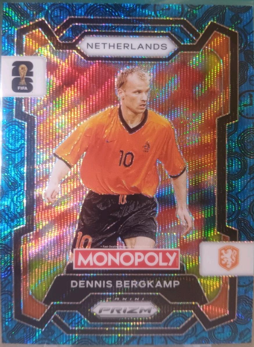 Dennis Bergkamp [Four Corners Blue Wave] #74