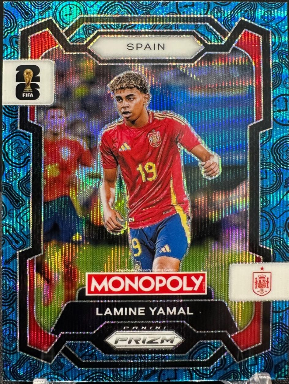 Lamine Yamal [Four Corners Blue Wave] #41