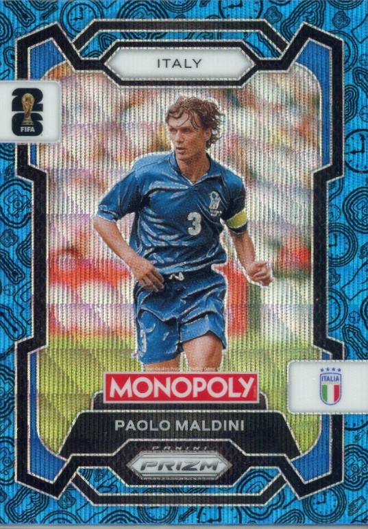Paolo Maldini [Four Corners Blue Wave] #37