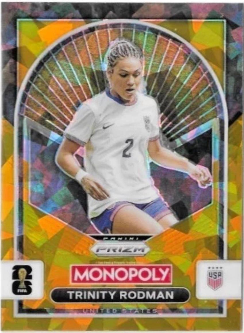 Trinity Rodman [Gold Cracked Ice] #94