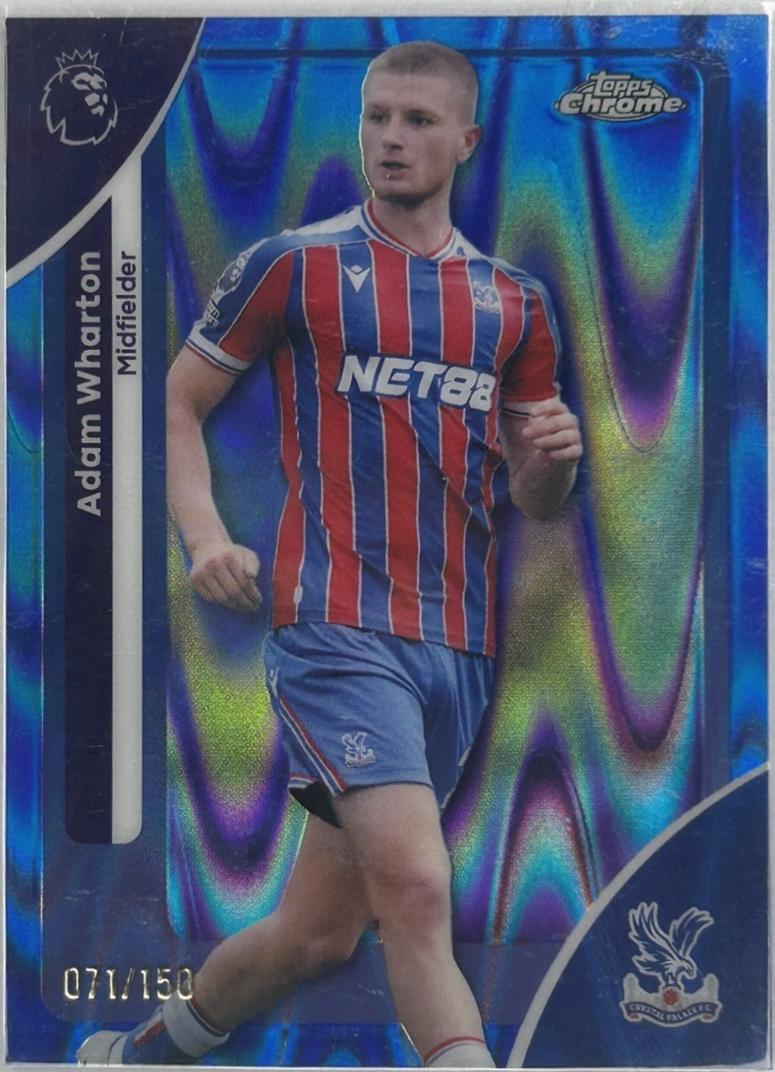 Adam Wharton [Blue Wave Refractor] #77
