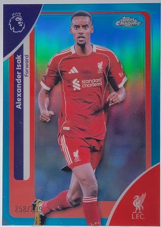 Alexander Isak [Teal Refractor] #117