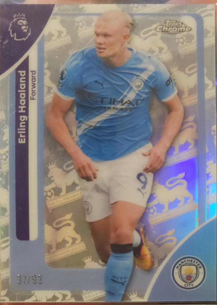 Erling Haaland [Premier League Retrofractor] #125