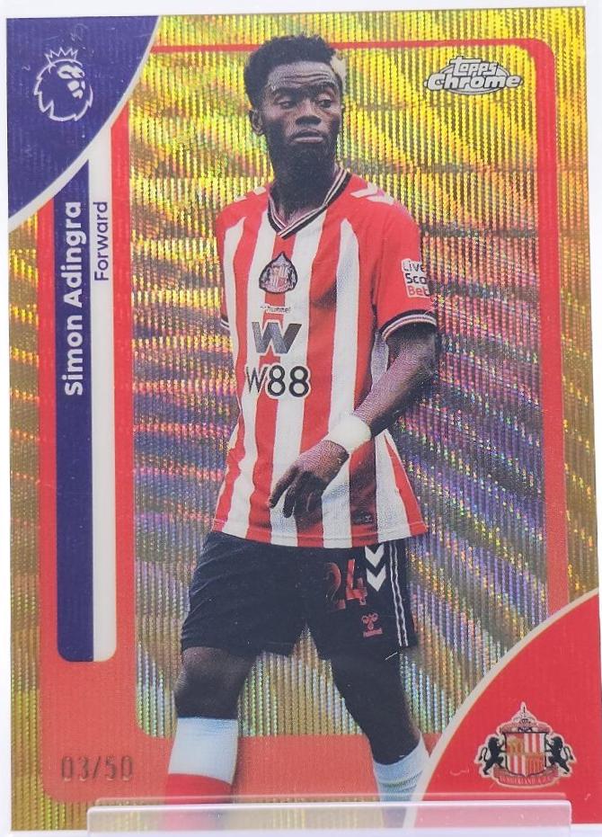 Simon Adingra [Gold Wave Refractor] #168