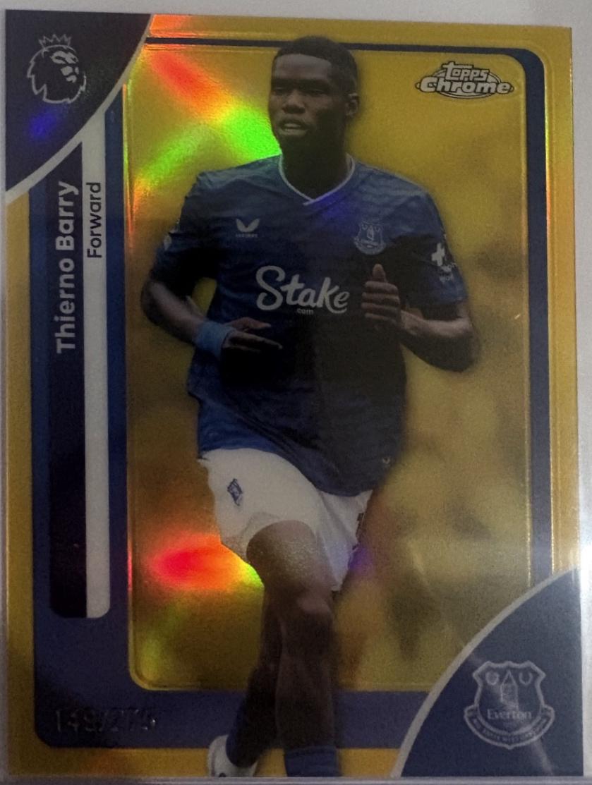 Thierno Barry [Yellow Refractor] #89