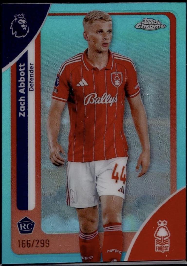 Zach Abbott [Teal Refractor] #157