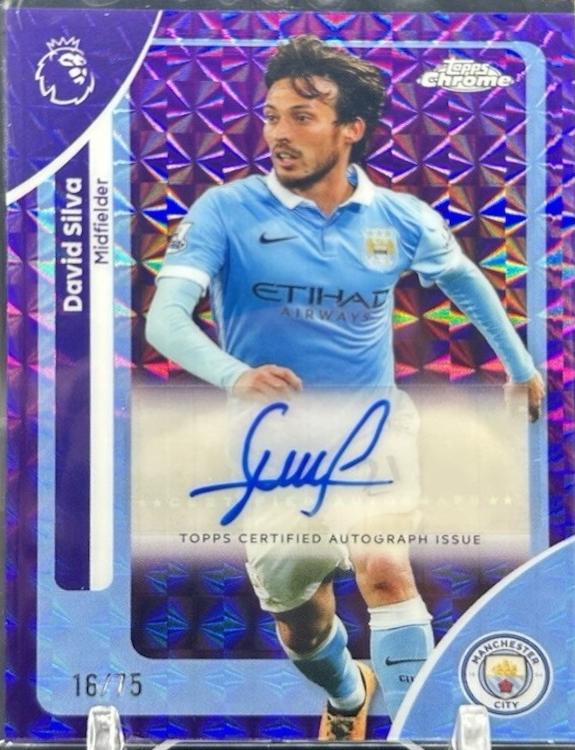 David Silva [Purple Refractor] #CA-DS