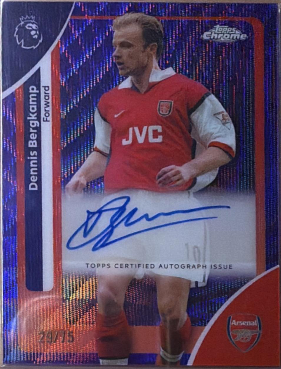 Dennis Bergkamp [Purple Refractor] #CA-DE