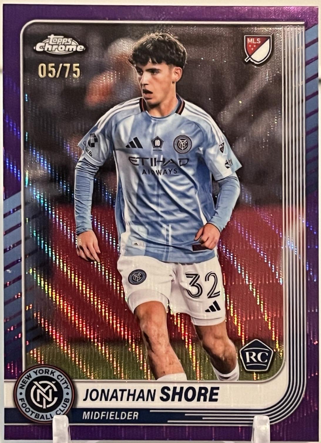 Jonathan Shore [Purple Wave Refractor] #80
