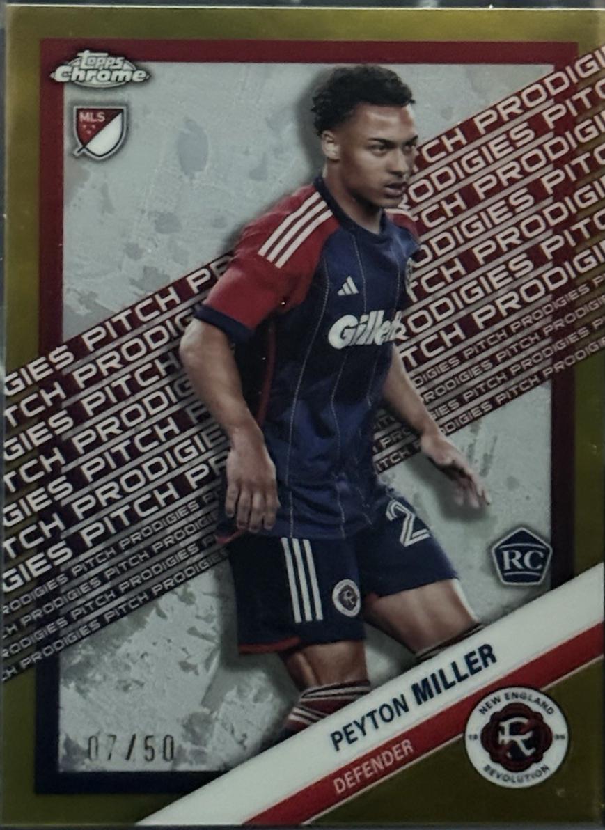 Peyton Miller [Gold Refractor] #185