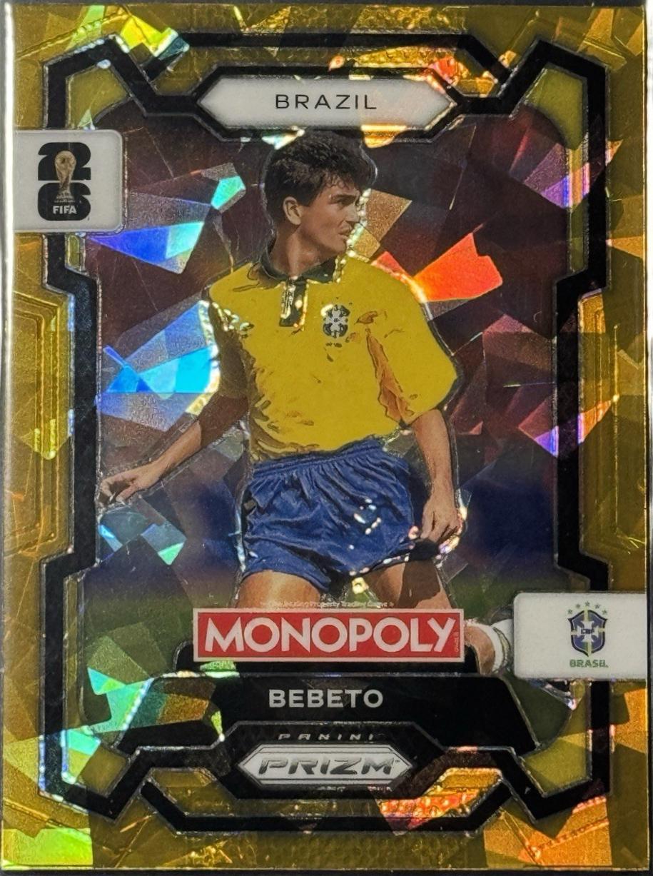 Bebeto [Gold Cracked Ice] #20