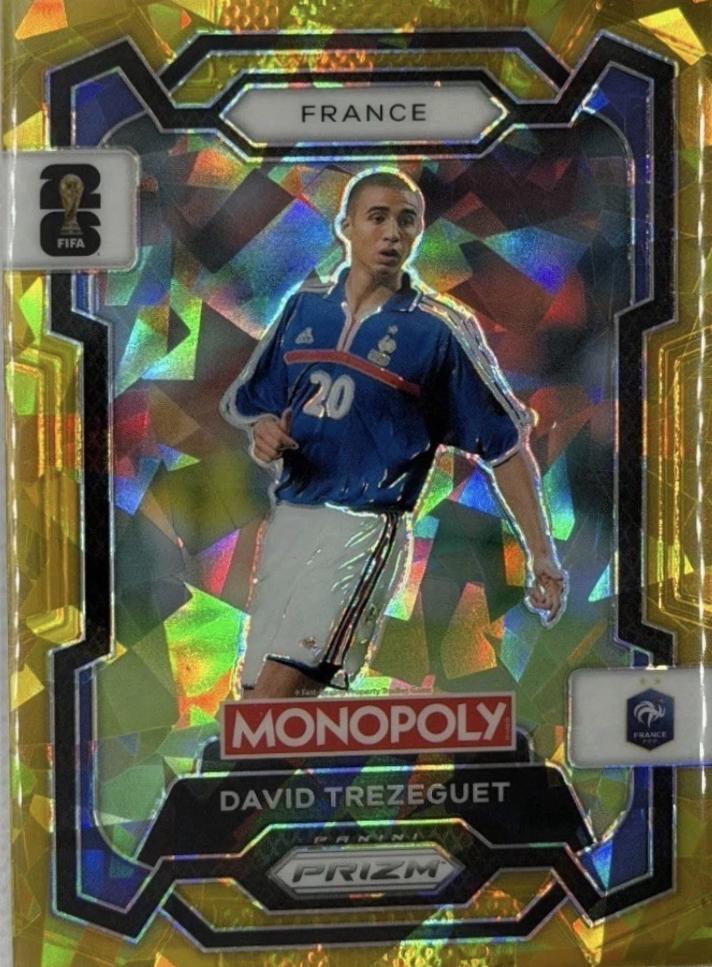 David Trezeguet [Gold Cracked Ice] #12