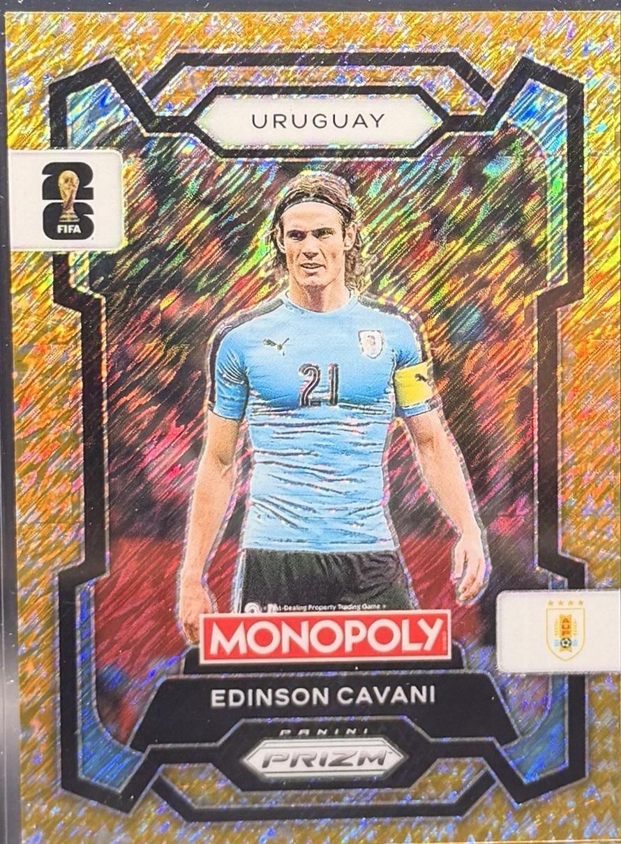 Edinson Cavani [Gold Big Money Shimmer] #70