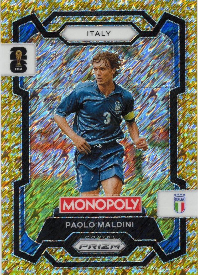 Paolo Maldini [Gold Big Money Shimmer] #37