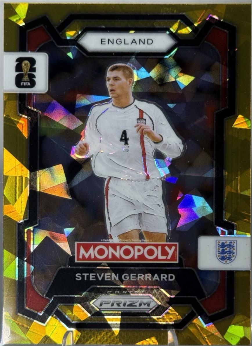 Steven Gerrard [Gold Cracked Ice] #23