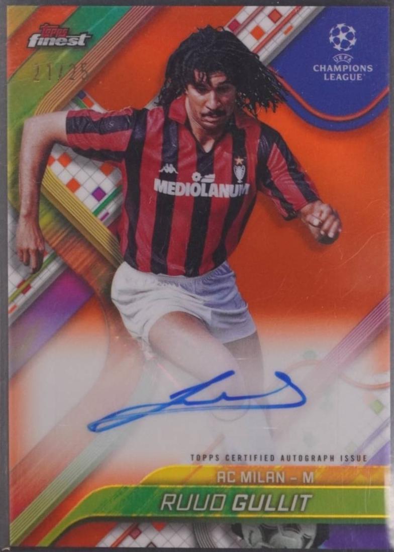 Ruud Gullit [Orange Refractor] #BA-RG