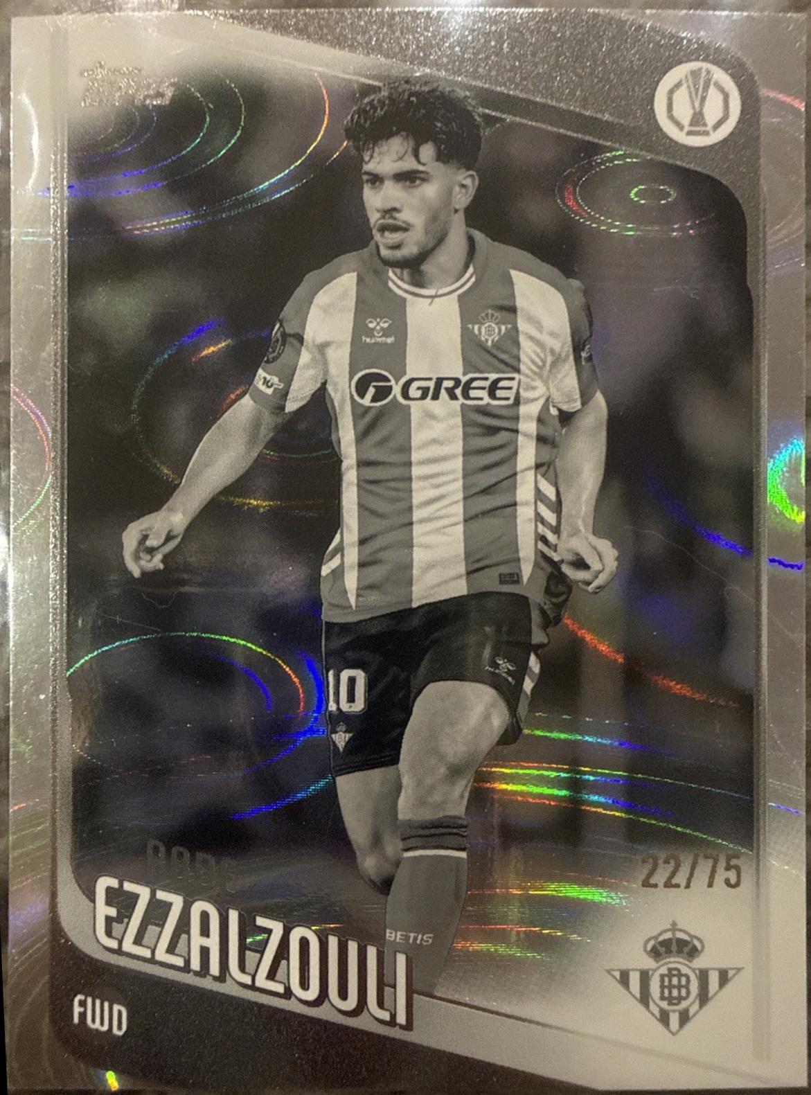 Abde Ezzalzouli [Black White Foil] #149