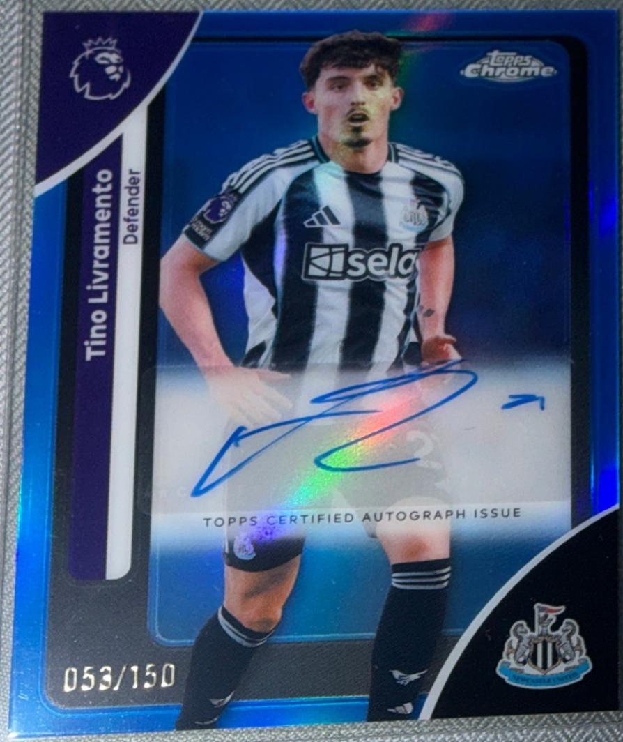 Tino Livramento [Blue Refractor] #CA-TL