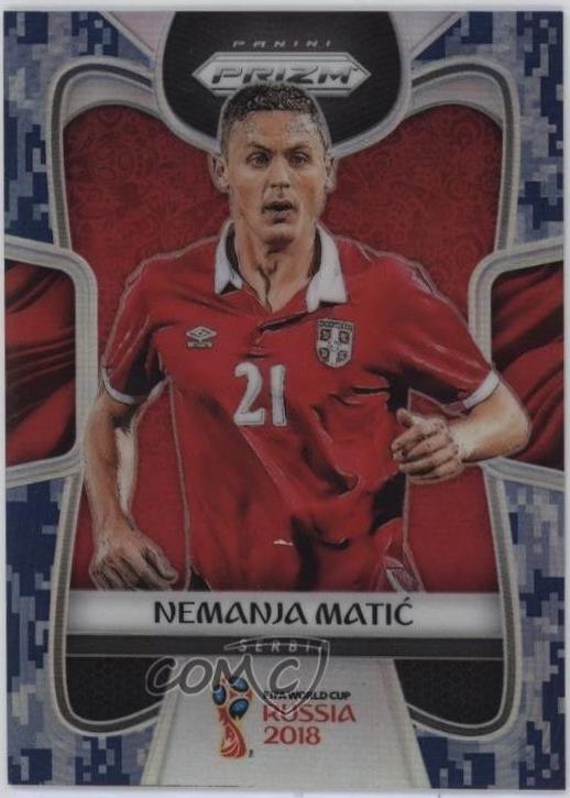 Nemanja Matic [Camo Prizm] #183