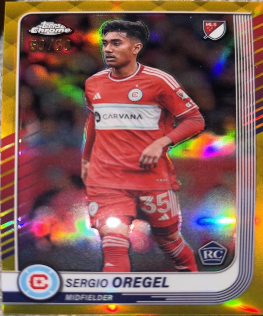 Sergio Oregel [Gold Refractor] #81